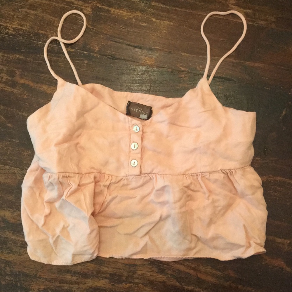 Cropped tank top